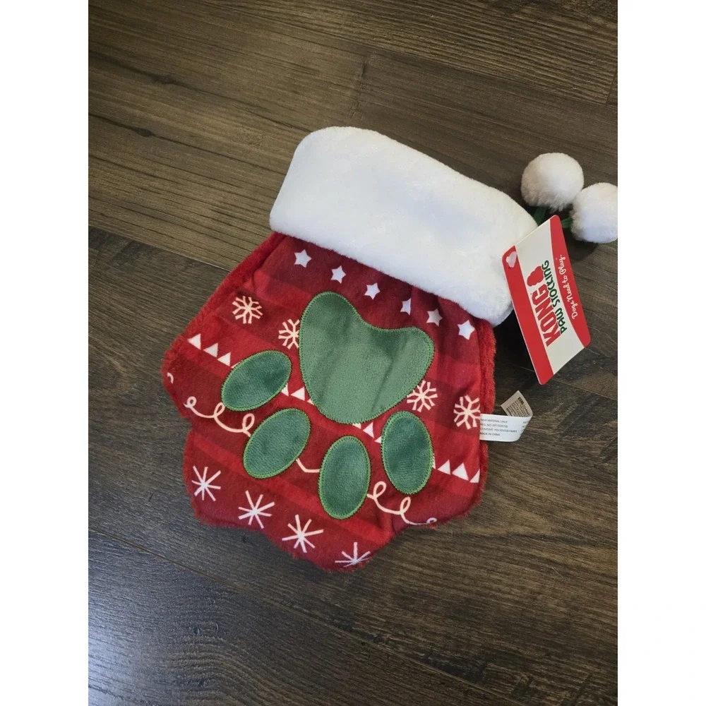 KONG Paw Christmas Stocking 10